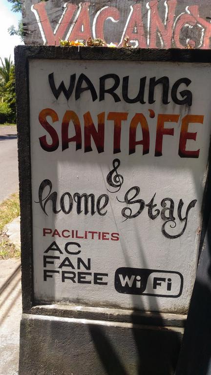 Warung Santa Fe&Bungalows Amed  Bagian luar foto